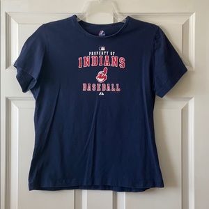 Majestic Cleveland Indians Women’s Tshirt